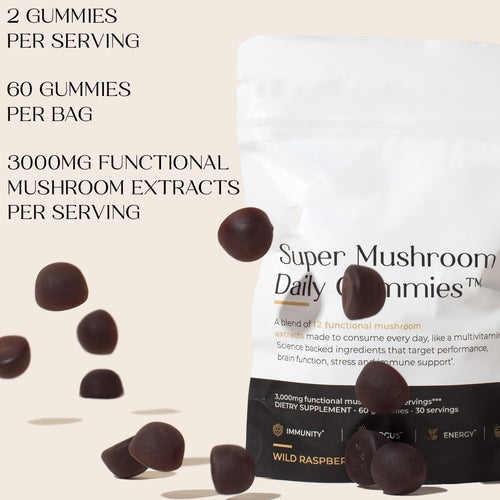 Super Mushroom Daily Gummies